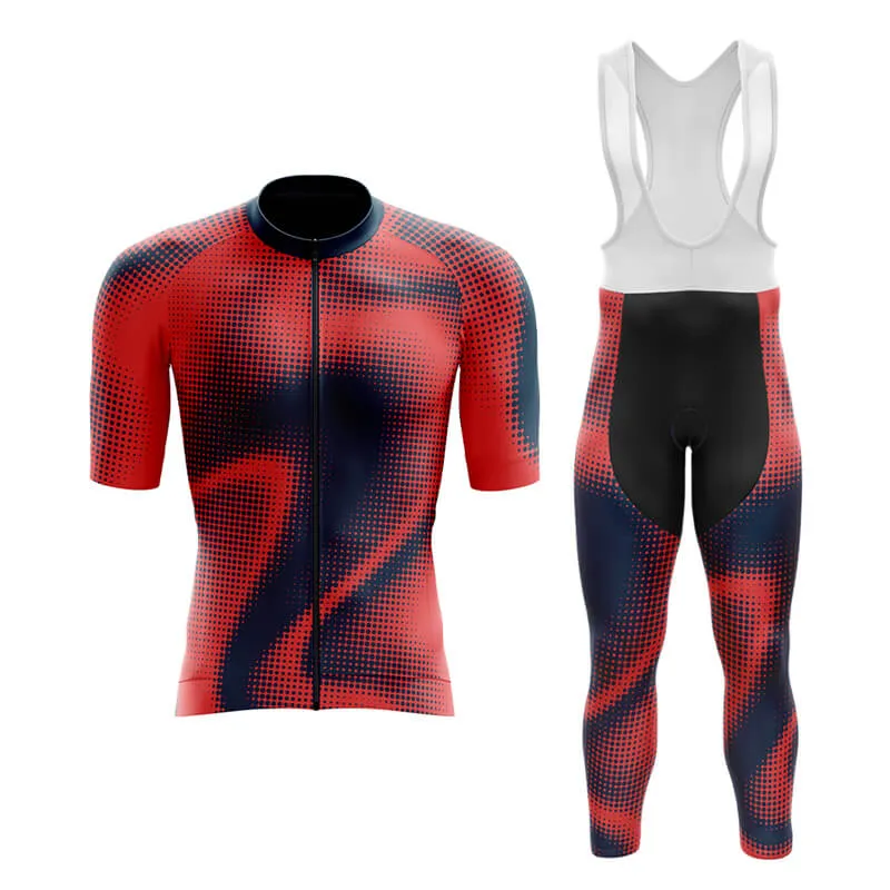 Halftone Aero Cycling Kit (Orange Red)