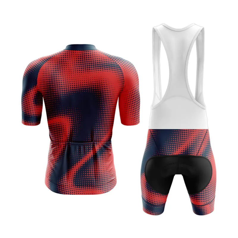 Halftone Aero Cycling Kit (Orange Red)