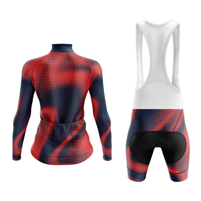 Halftone Aero Cycling Kit (Orange Red)