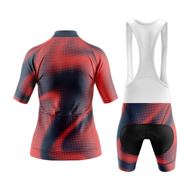 Halftone Aero Cycling Kit (Orange Red)