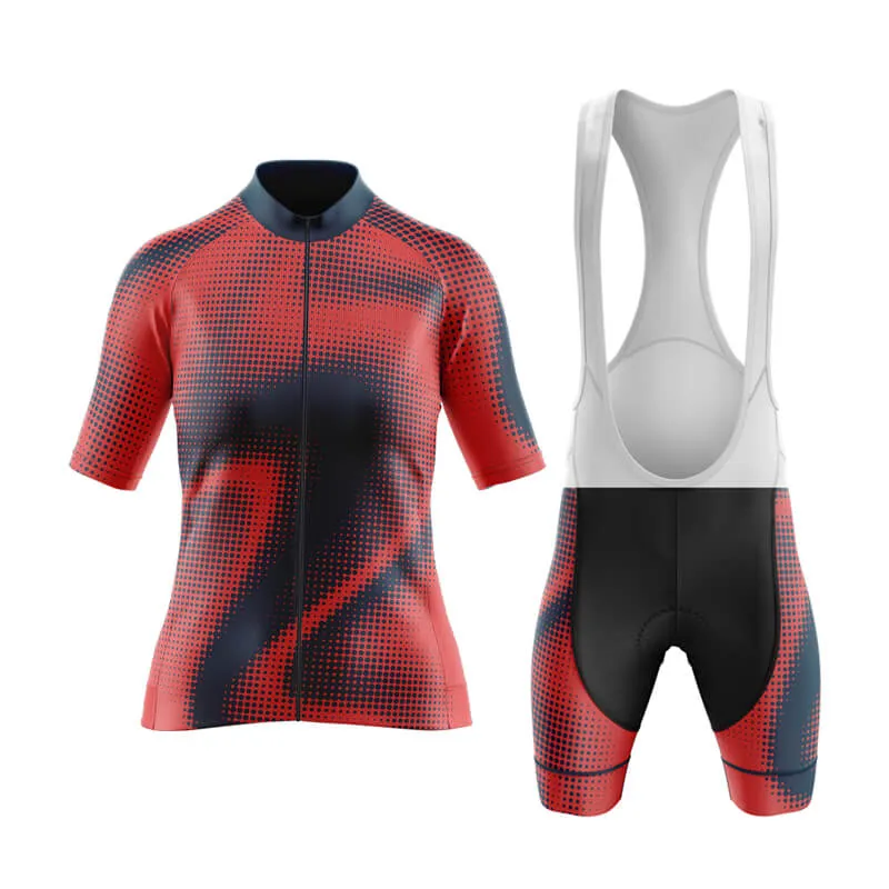 Halftone Aero Cycling Kit (Orange Red)