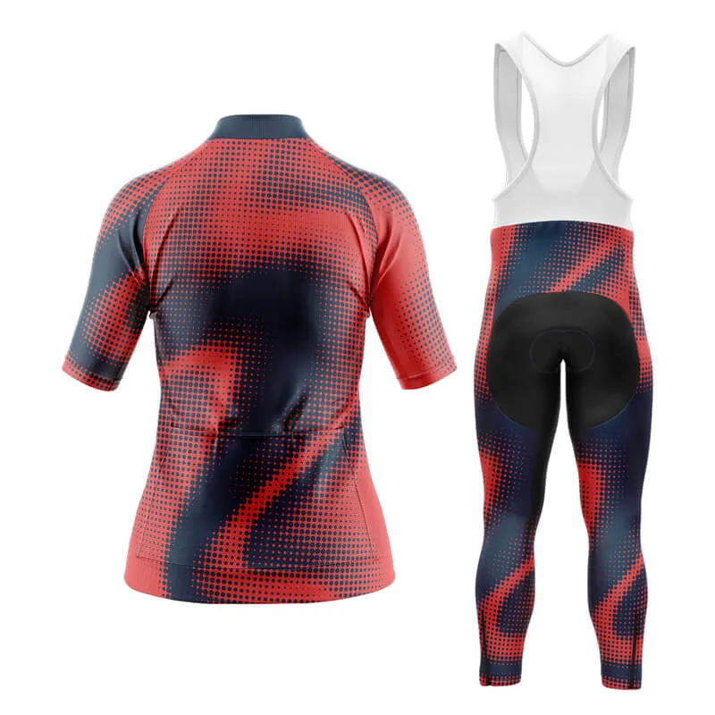 Halftone Aero Cycling Kit (Orange Red)