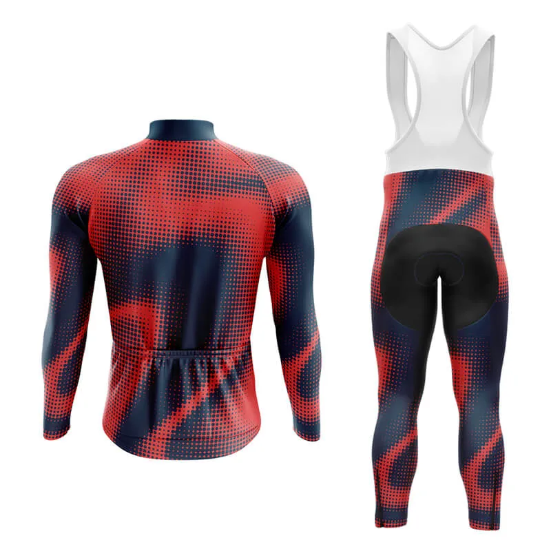 Halftone Aero Cycling Kit (Orange Red)