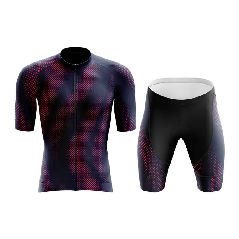 Halftone Aero Cycling Kit (Purple Red)