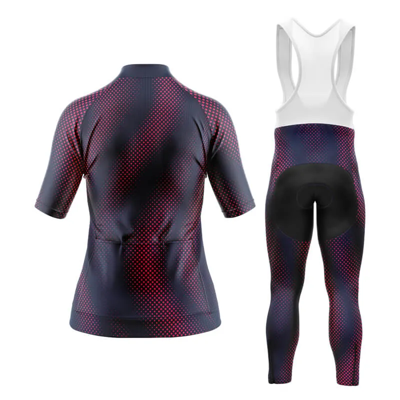 Halftone Aero Cycling Kit (Purple Red)