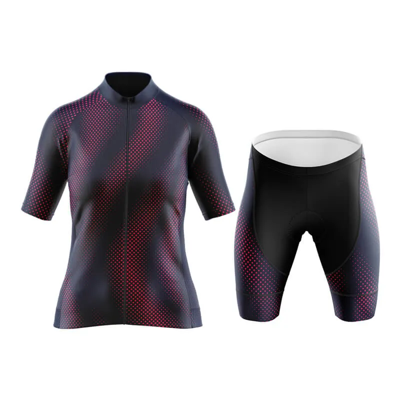 Halftone Aero Cycling Kit (Purple Red)