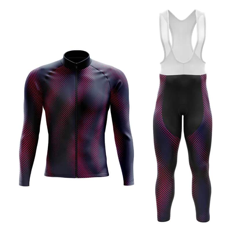 Halftone Aero Cycling Kit (Purple Red)