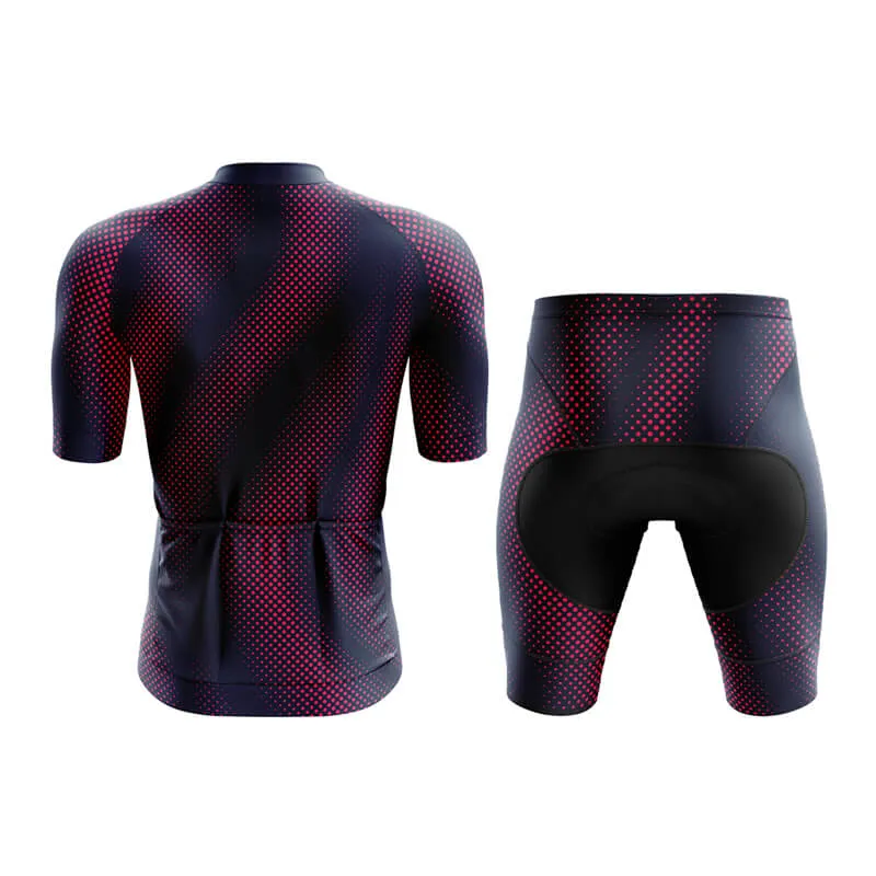 Halftone Aero Cycling Kit (Purple Red)