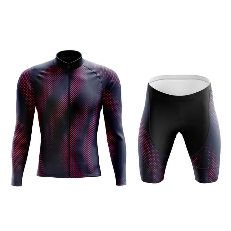 Halftone Aero Cycling Kit (Purple Red)