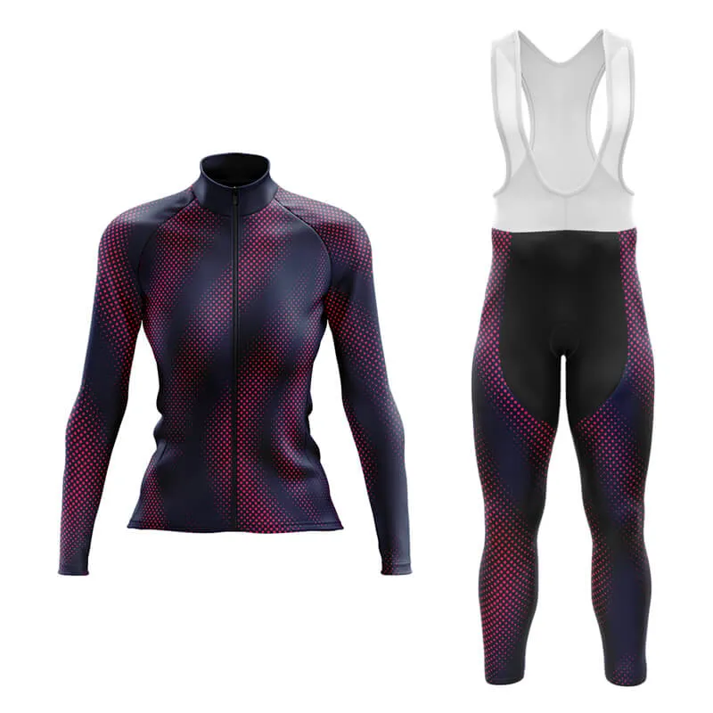 Halftone Aero Cycling Kit (Purple Red)