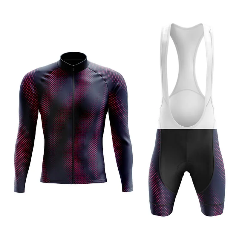 Halftone Aero Cycling Kit (Purple Red)