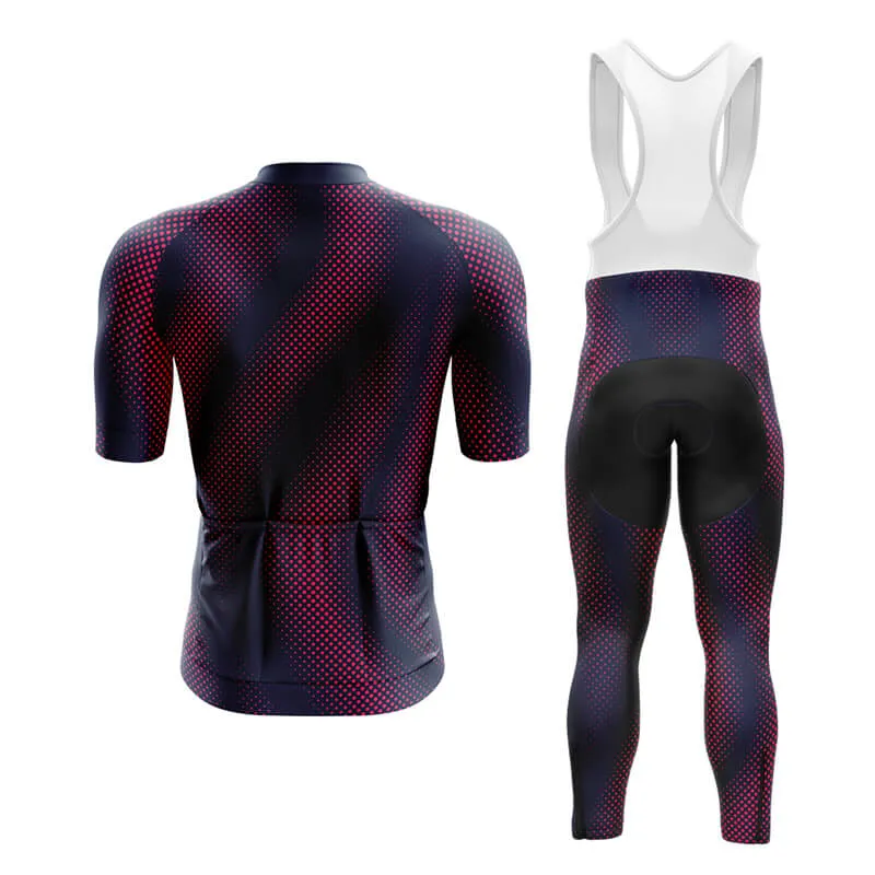 Halftone Aero Cycling Kit (Purple Red)