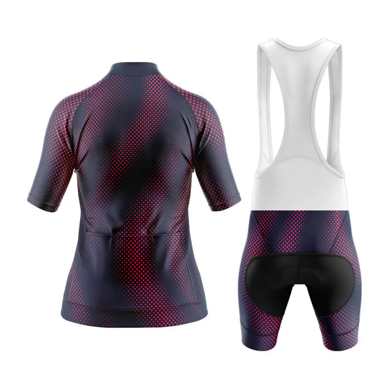 Halftone Aero Cycling Kit (Purple Red)