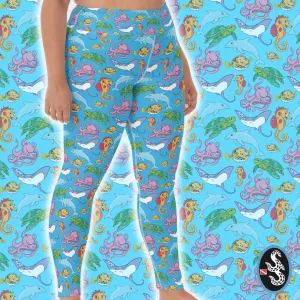 Happiest Ocean Plus Size Leggings