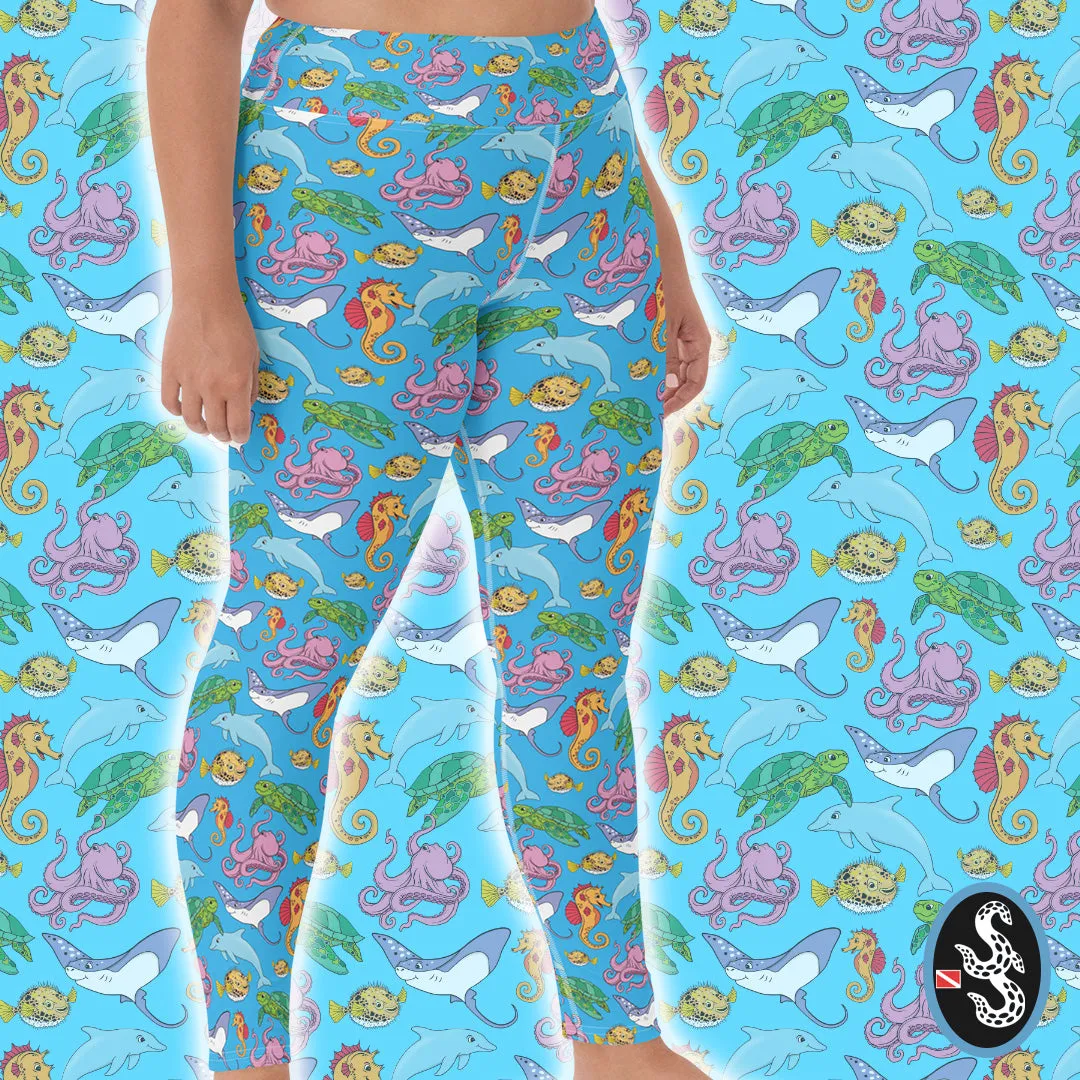 Happiest Ocean Plus Size Leggings