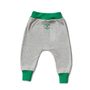 Harem Baby Leggings Green