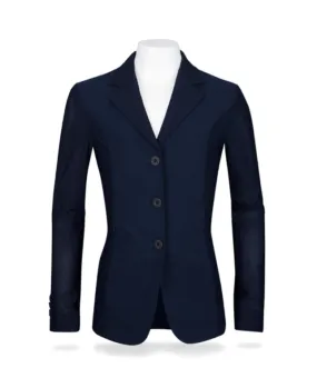 Harmony Jr Girls Mesh Show Coat from R.J. Classics - Navy