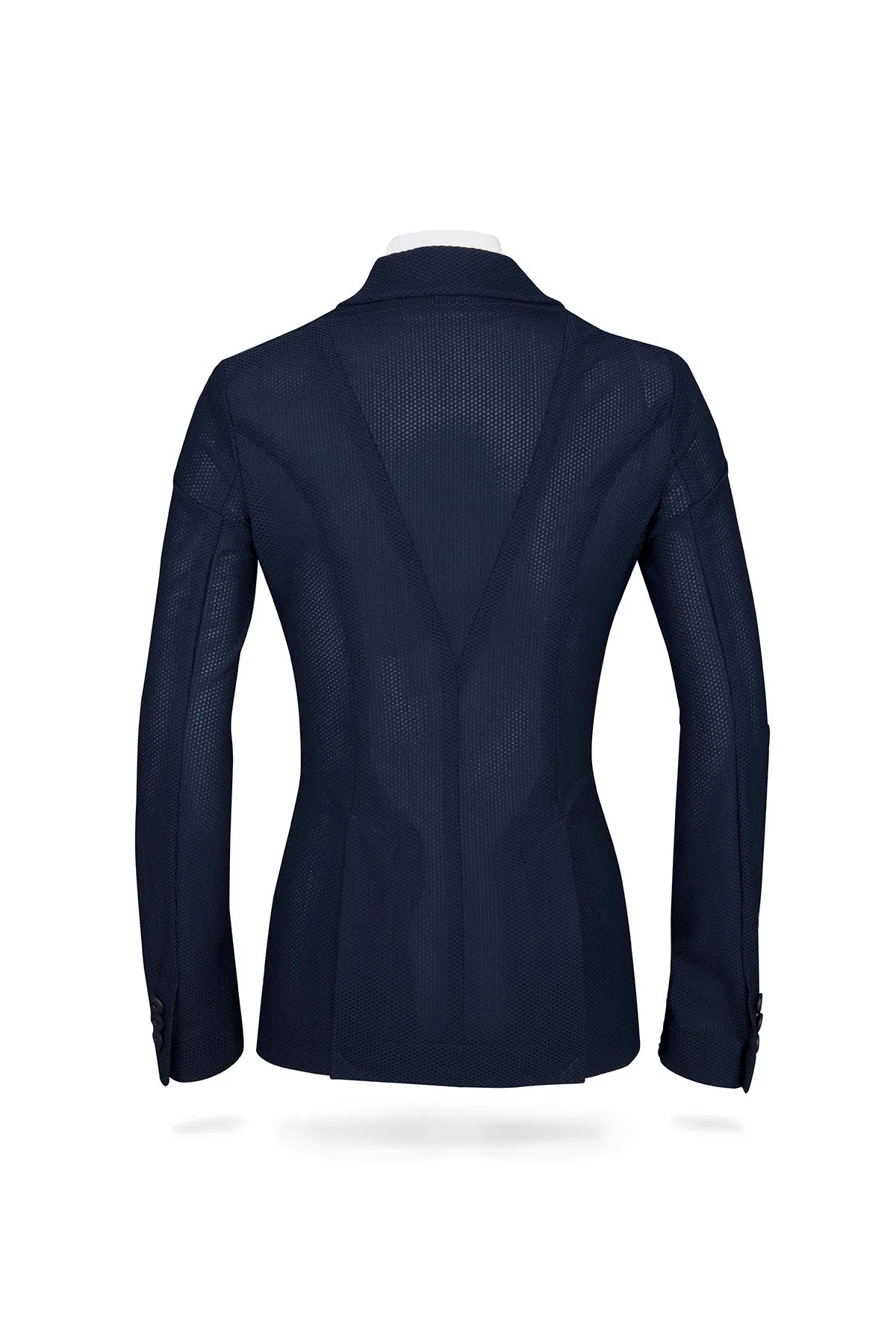 Harmony Jr Girls Mesh Show Coat from R.J. Classics - Navy