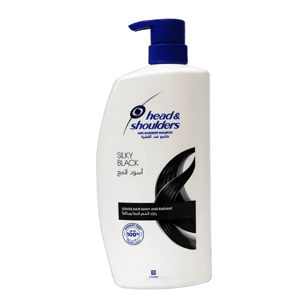 HEAD AND SHOULDERS SILKY BLACK SHAMPOO 1000ML