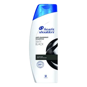 HEAD AND SHOULDERS SILKY BLACK SHAMPOO 360ML