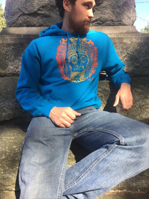 Hoodie Native Chief Sacred Geometry Clothing