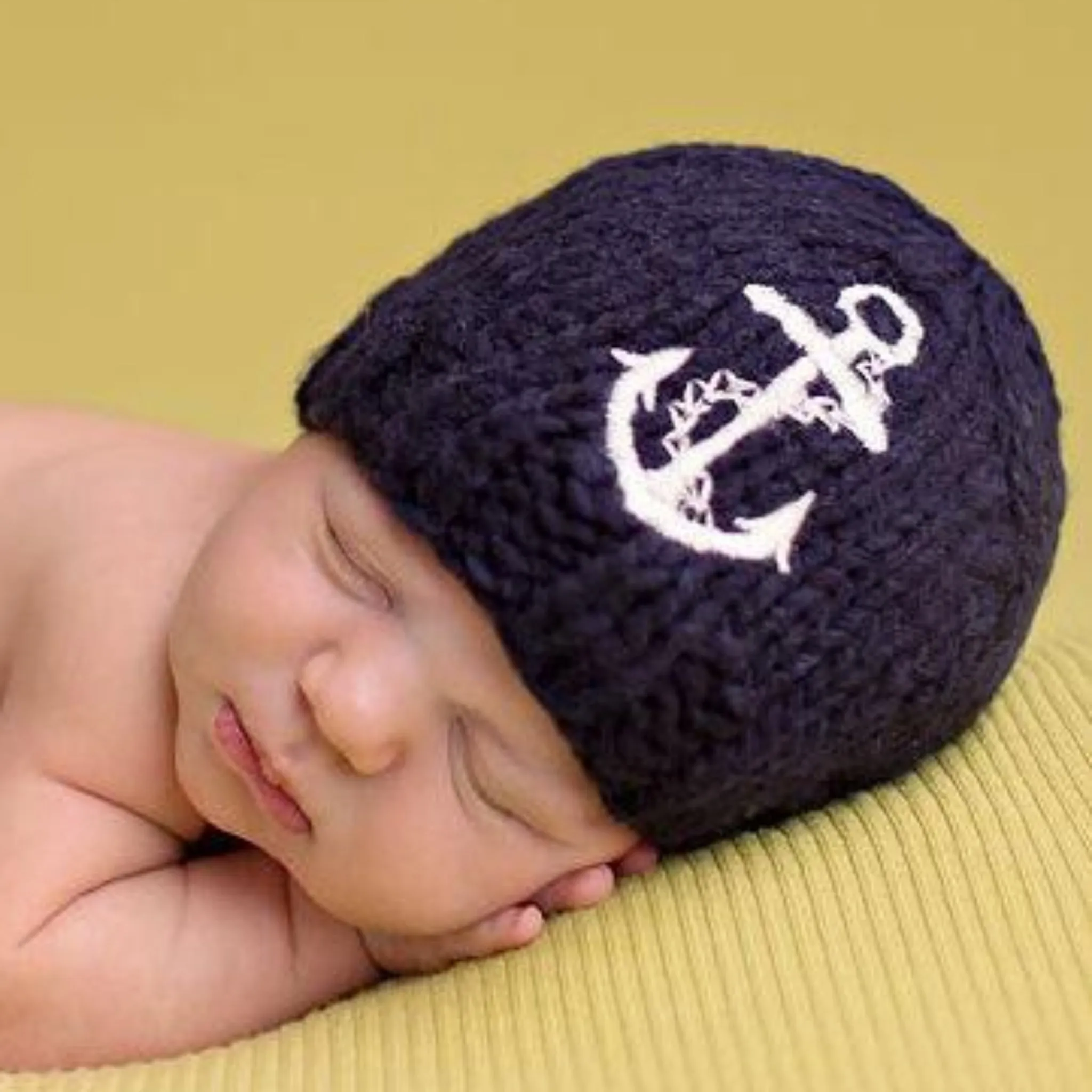 Hudson Anchor Knit Hat