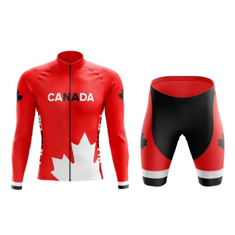 Invert Team Canada Aero Cycling Kit (Red)