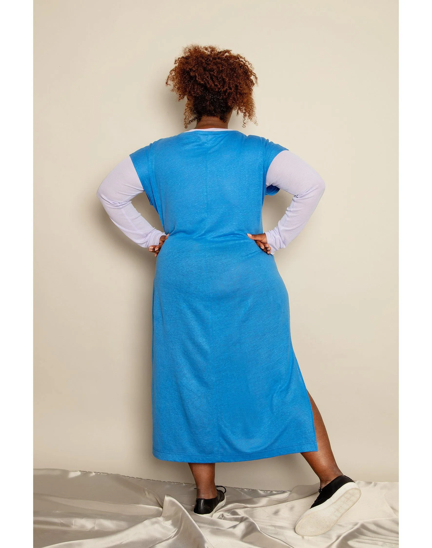 Isadora Dress Cornflower Blue