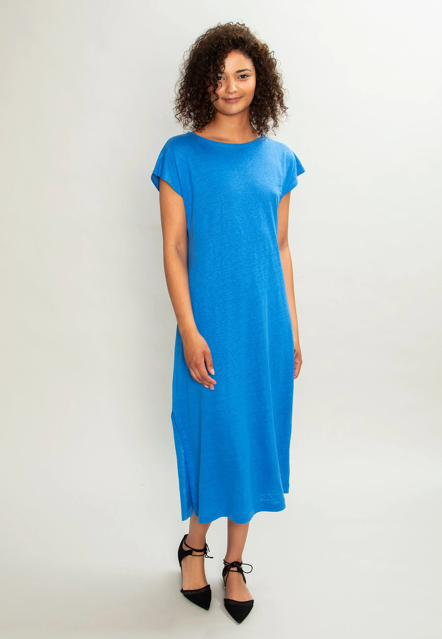 Isadora Dress Cornflower Blue