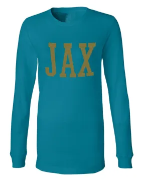 JAGS JAX TEAL THERMAL SWEATER