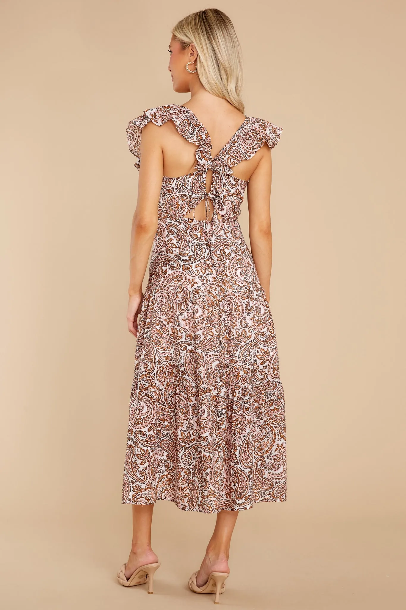 Jedda Paisley Midi Dress