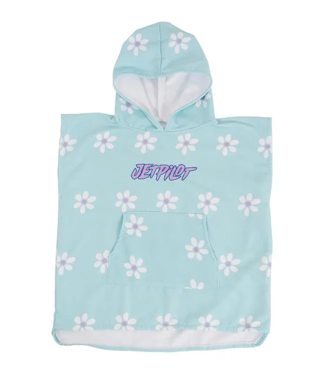 Jetpilot Youth Hoodie Towel - Teal