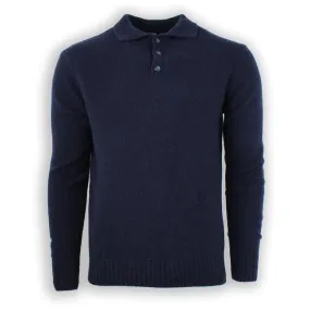 Julian Polo Sweater (Navy)