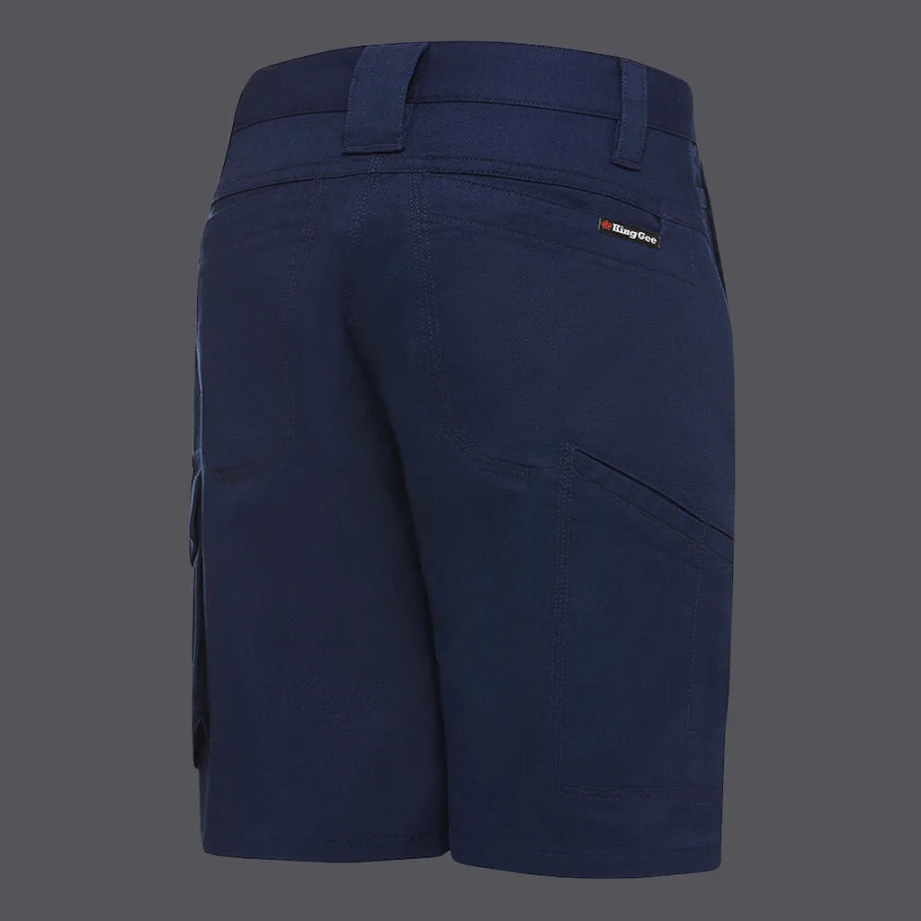 King Gee K47000 Ladies Work Cool shorts - Navy