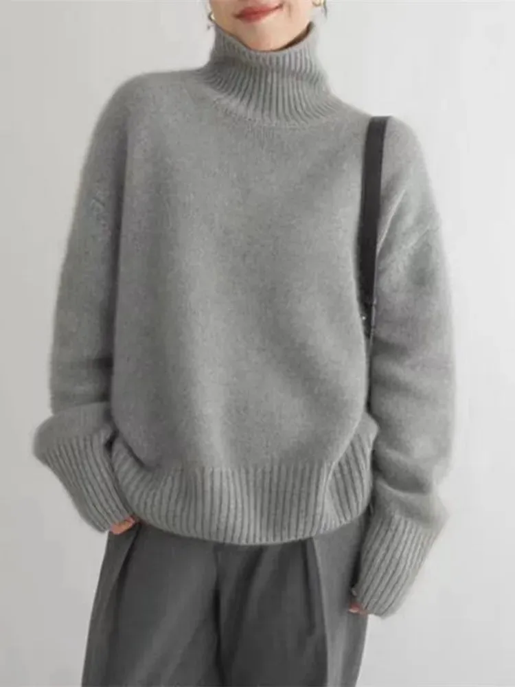 LINA | Cashmere turtleneck sweater