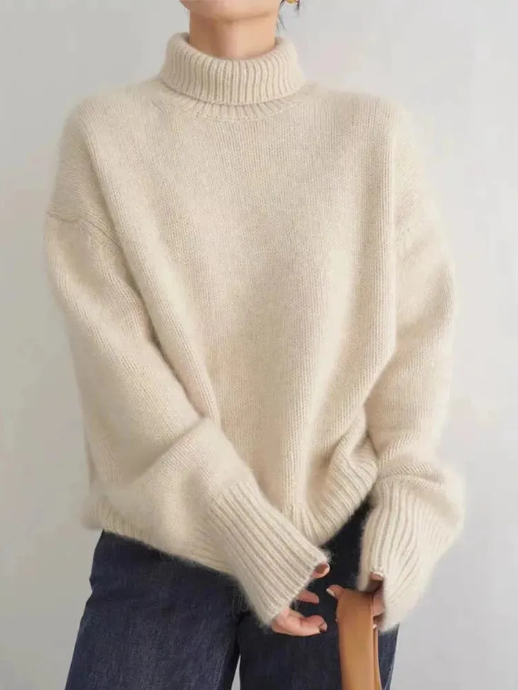 LINA | Cashmere turtleneck sweater