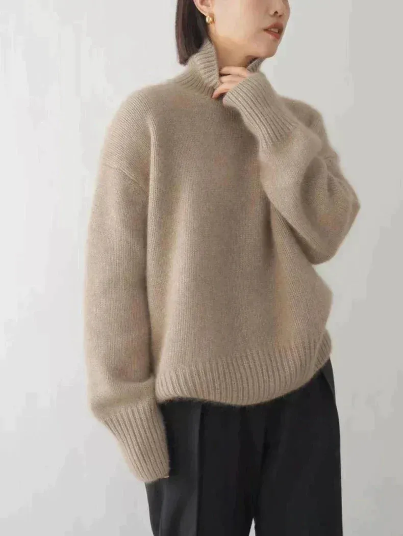 LINA | Cashmere turtleneck sweater