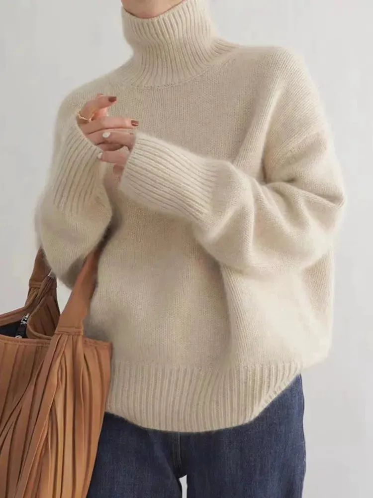 LINA | Cashmere turtleneck sweater