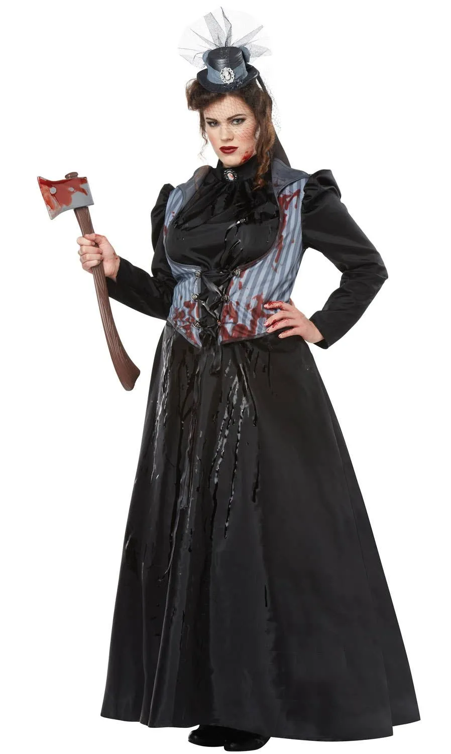 Lizzie Borden Axe Murderess Plus Size Womens Costume