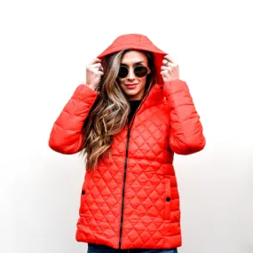 Madden Girl Women's Quilted Nylon Jacket