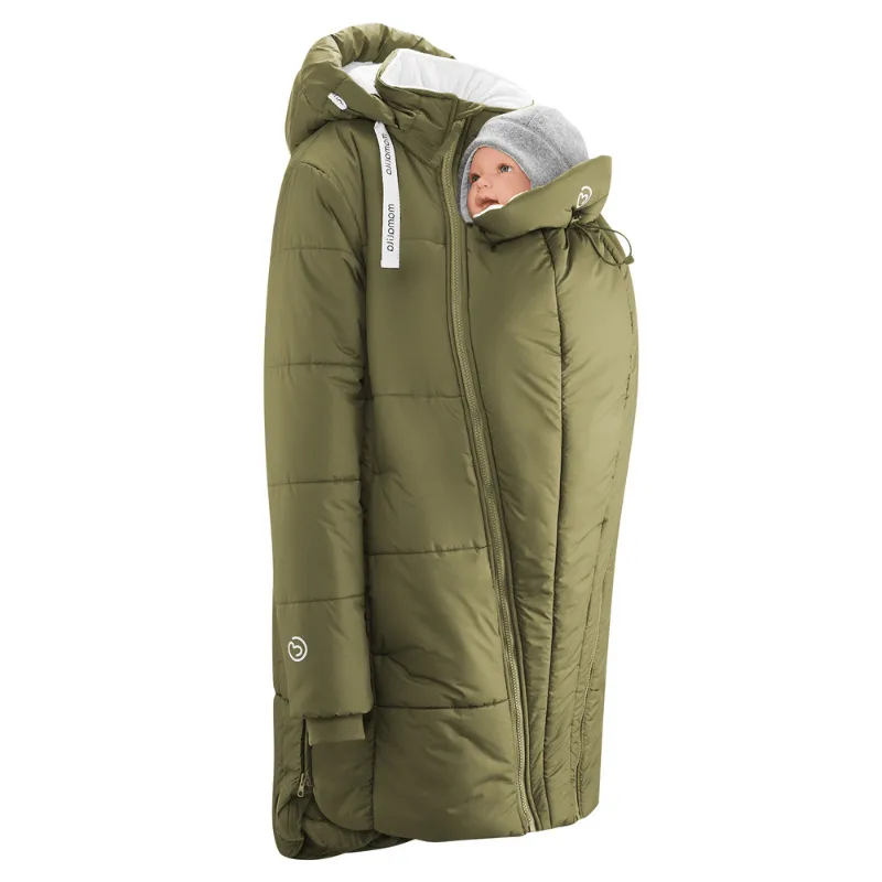 Mamalila Copenhagen Winter Coat for Maternity and Babywearing - Khaki