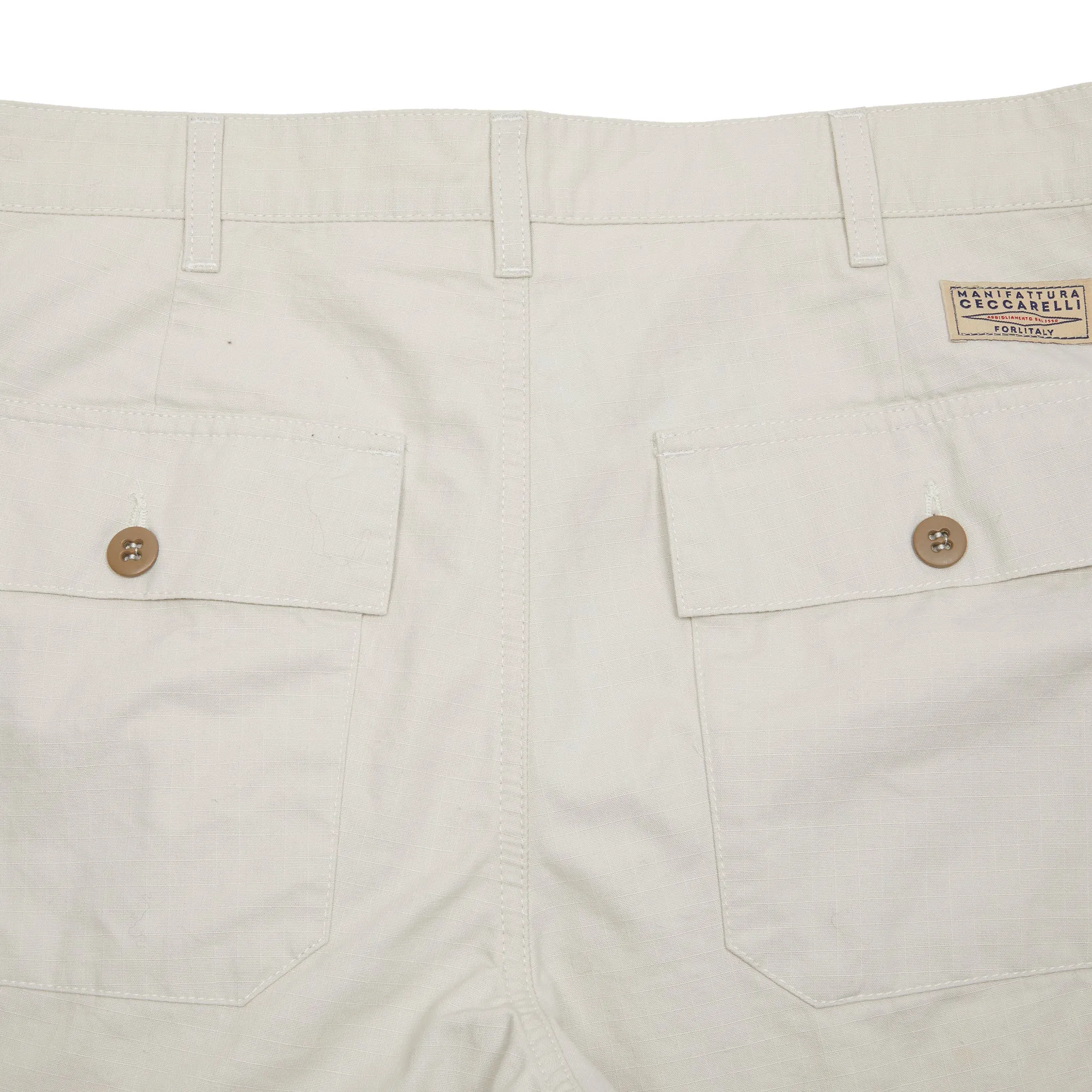 Manifattura Ceccarelli Safari Shorts in Ice