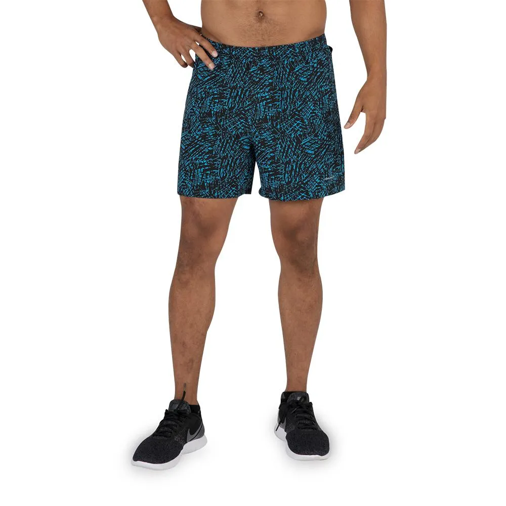 Men's 2-N-1 5 Inch Ultra Running Shorts- Hyper Cobalt