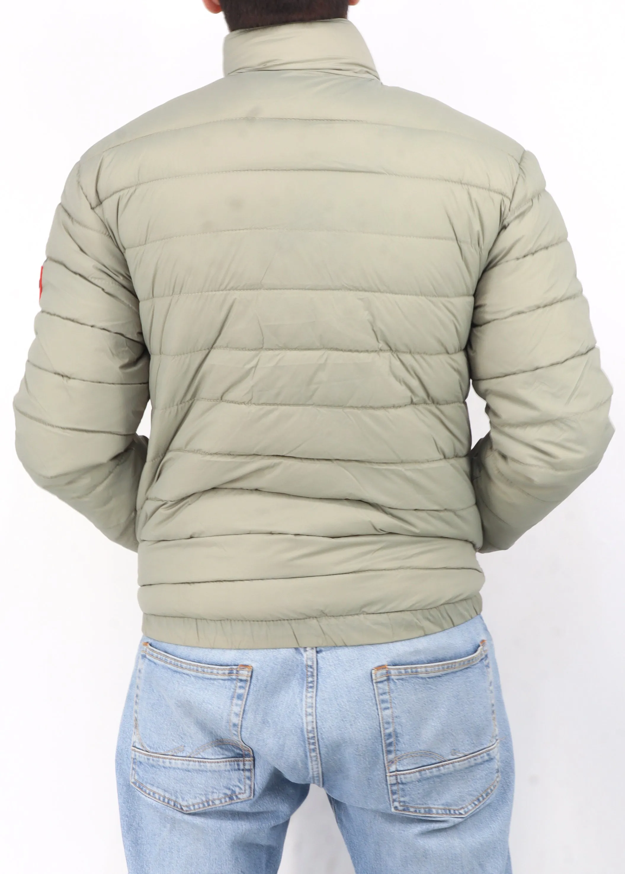 Men's Quilted Jacket,Light Olive