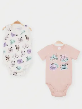 Minnie Mouse 2PC Bodysuit Set