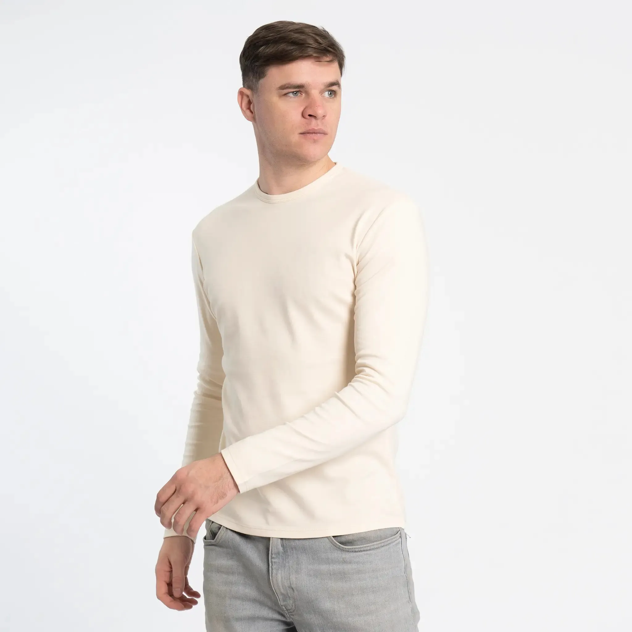 Mix 4 Pack - Men's Organic Pima Cotton Crew Neck, V-Neck, Long Sleeve & Tank Top