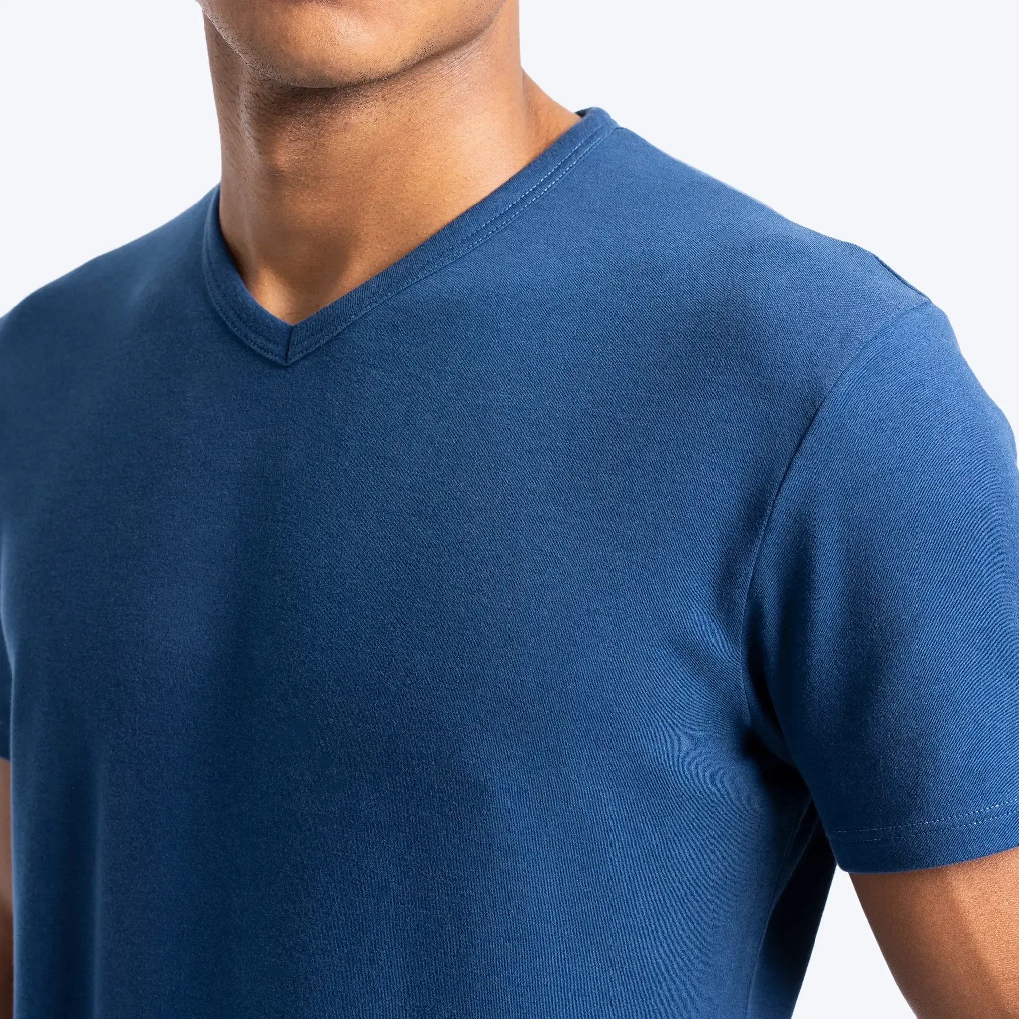 Mix 4 Pack - Men's Organic Pima Cotton Crew Neck, V-Neck, Long Sleeve & Tank Top