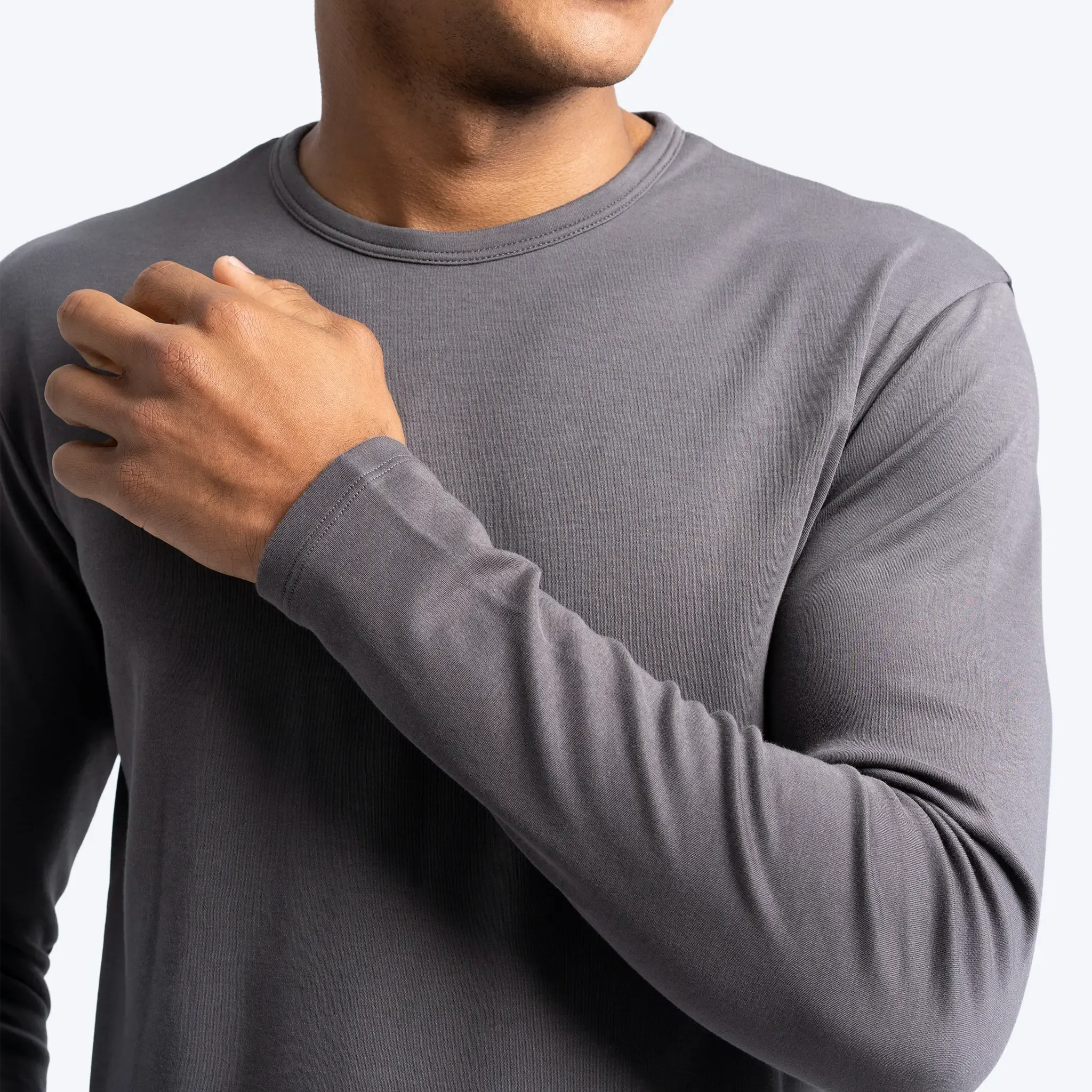 Mix 4 Pack - Men's Organic Pima Cotton Crew Neck, V-Neck, Long Sleeve & Tank Top