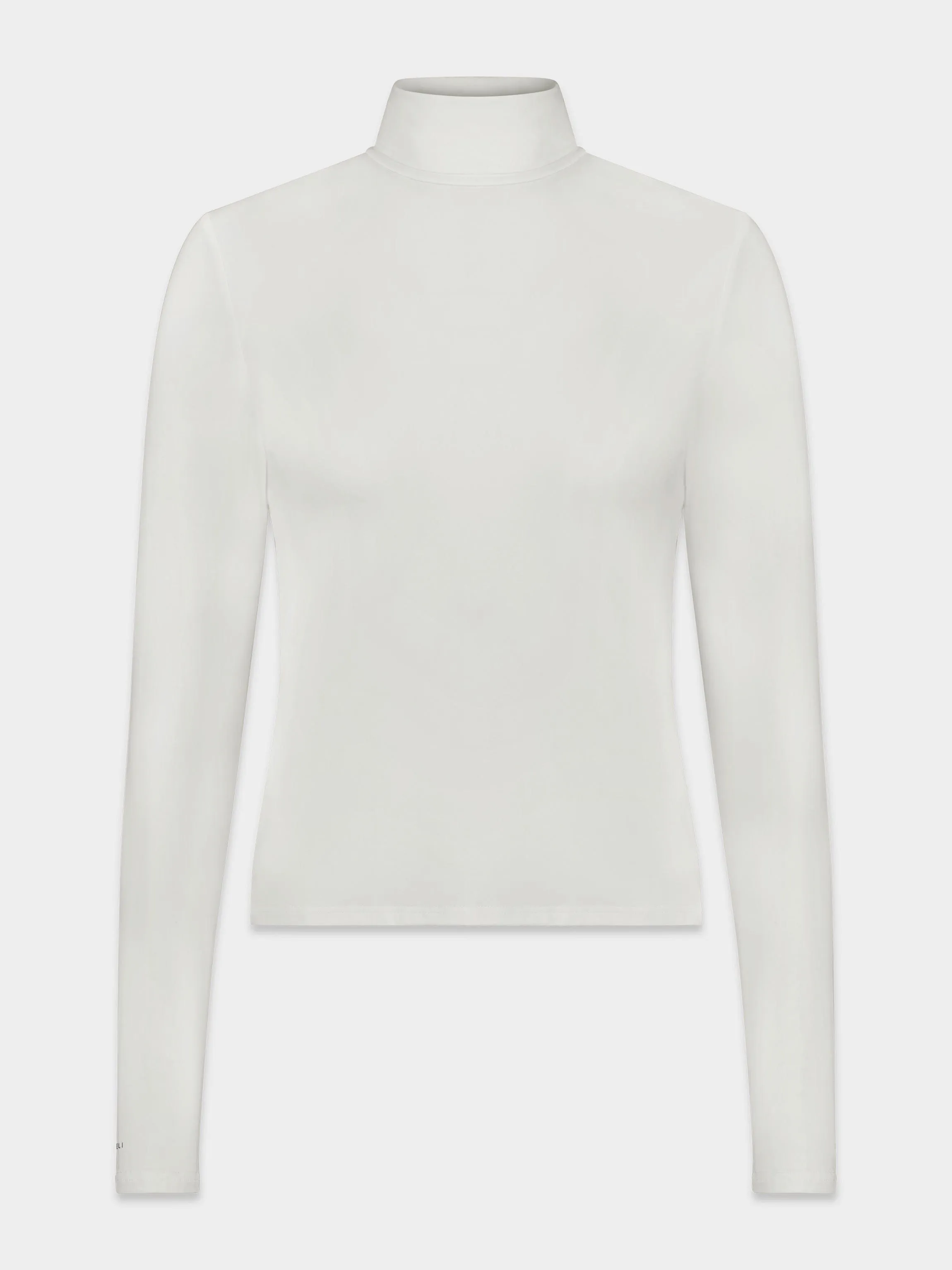 MODAL TURTLENECK LONG SLEEVE-CREAM