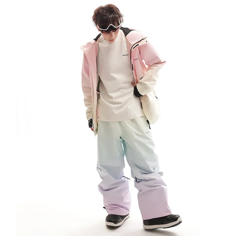 Molocoster Rainbow Unicorn 3L Snowboarding Jacket & Pants(PRE-ORDER/10-15DAY TO DELIVER)